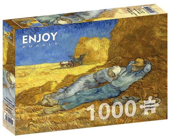 Puzzle 1000 el. Południe - Odpoczynek od pracy (wg Milleta), Vincent van Gogh