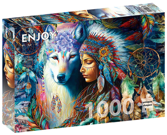 Puzzle 1000 el. Prawdziwa przyjaźń