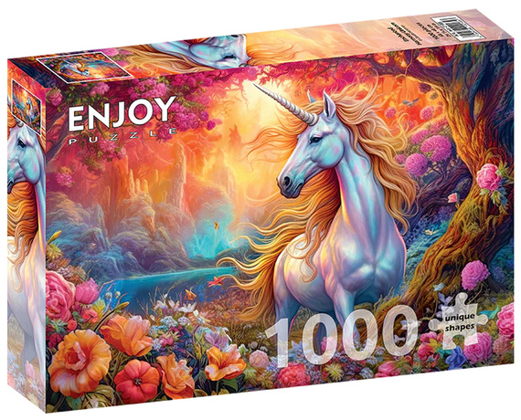 Puzzle 1000 el. Zaczarowany jednorożec