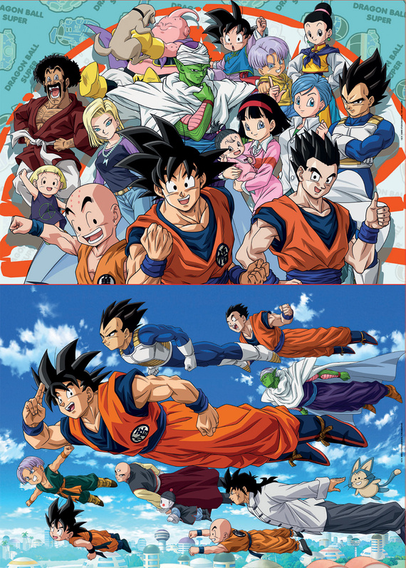 Puzzle 2 x 100 el. Dragon Ball Super