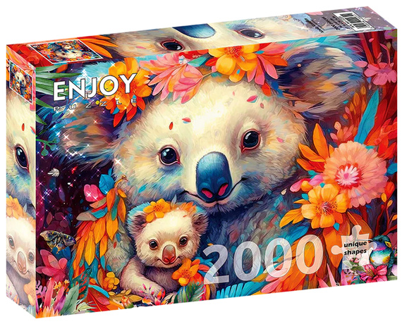 Puzzle 2000 el. Misie koala