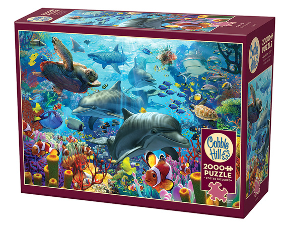 Puzzle 2000 el. Rafa koralowa