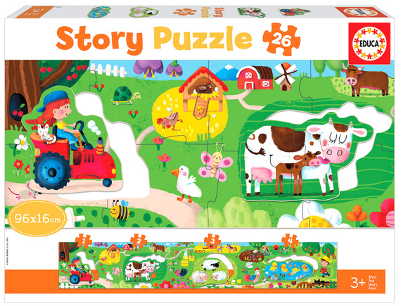 Puzzle 26 el. Farma (panorama) OUTLET