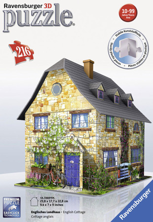 Puzzle 3D - Angielski dom