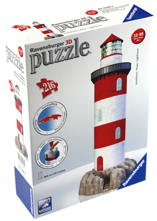 Puzzle 3D - Latarnia morska