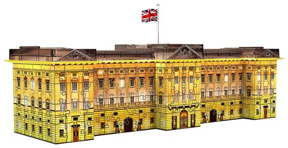 Puzzle 3D - Pałac Buckingham (Night Edition)