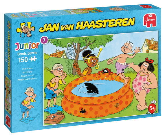 Puzzle Junior 150 el. JAN VAN HAASTEREN Figle w basenie