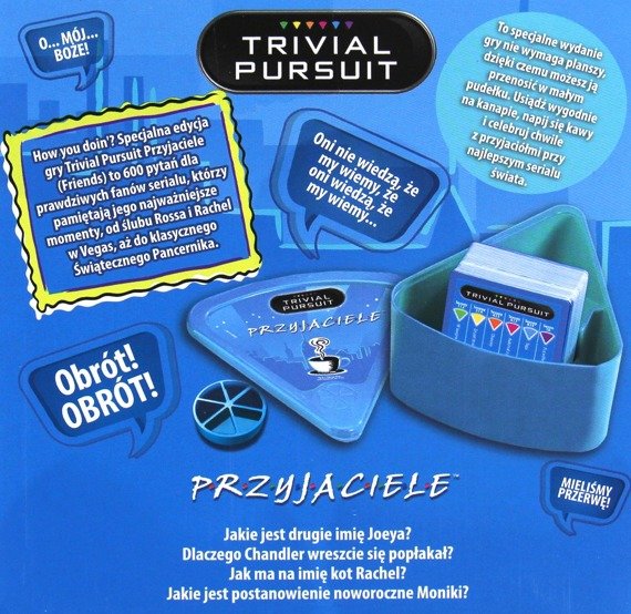 Quiz Przyjaciele (Friends) - Trivial Pursuit