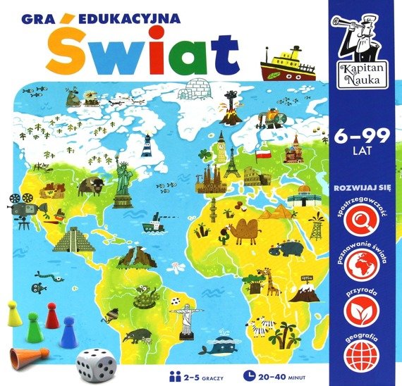 Świat - gra edukacyjna OUTLET