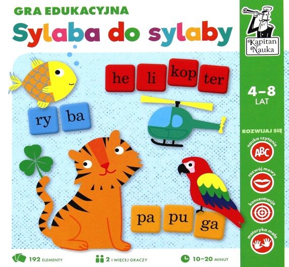 Sylaba do sylaby - gra edukacyjna