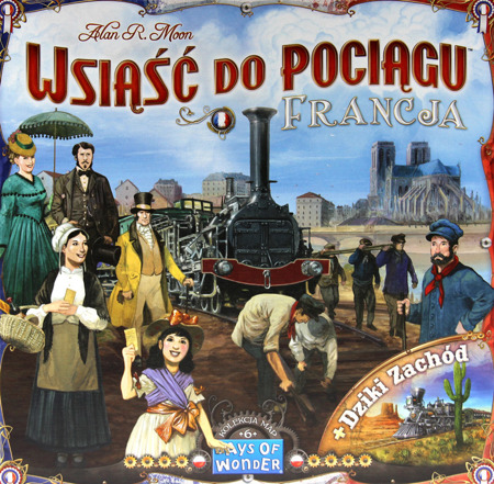 Wsiąść do pociągu: Francja / Dziki Zachód