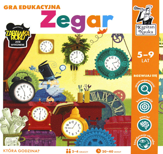 Zegar - gra edukacyjna (wydanie II) OUTLET