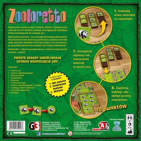 Zooloretto + 5 dodatków (zestaw)
