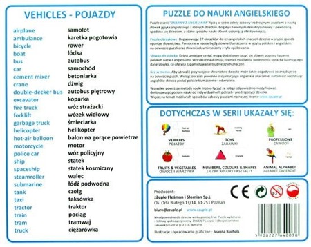 zZuple - nauka angielskiego: Pojazdy