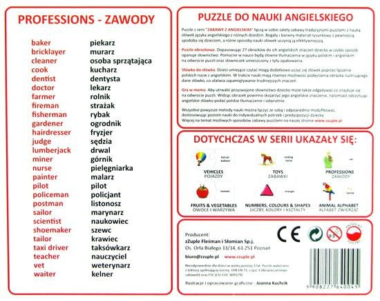 zZuple - nauka angielskiego: Zawody