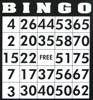Bingo - czarny zestaw do gry (HG)