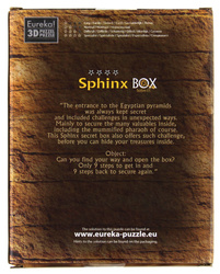 Łamigłówka ESCAPE BOX - Sphinx Secret - poziom 4/4