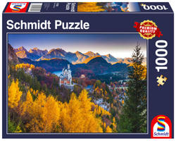 PQ Puzzle 1000 el. Jesień na Zamku Neuschwanstein / Niemcy