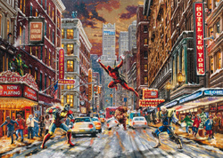 PQ Puzzle 1000 el. THOMAS KINKADE Deadpool (Marvel)