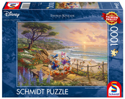 PQ Puzzle 1000 el. THOMAS KINKADE Kaczor Donald & Daisy (Disney)