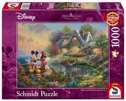 PQ Puzzle 1000 el. THOMAS KINKADE Myszka Miki & Minnie (Disney)