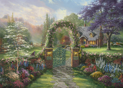 PQ Puzzle 1000 el. THOMAS KINKADE Pensjonat "Koliber"