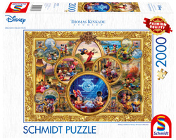 PQ Puzzle 2000 el. THOMAS KINKADE Myszka Miki & Minnie (Disney)