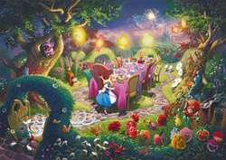 PQ Puzzle 6000 el. THOMAS KINKADE Alicja w Krainie Czarów (Disney)