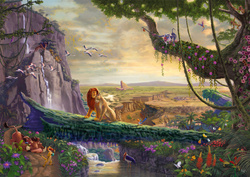 PQ Puzzle 6000 el. THOMAS KINKADE Król Lew (Disney)