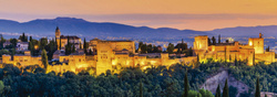 Puzzle 1000 el. Alhambra / Grenada / Hiszpania (panorama)