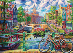 Puzzle 1000 el. Amsterdam / Niderlandy