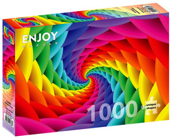 Puzzle 1000 el. Gradientowy kolorowy wir