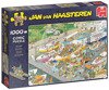 Puzzle 1000 el. JAN VAN HAASTEREN Śluza wodna