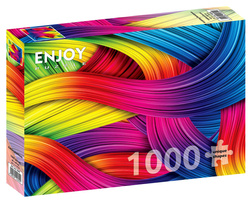 Puzzle 1000 el. Kolorowa dzianina