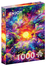 Puzzle 1000 el. Kolorowa dżungla