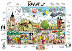 Puzzle 1000 el. Kraków