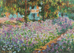 Puzzle 1000 el. Ogród artysty w Giverny, Claude Monet
