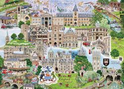 Puzzle 1000 el. Oksford / Oxfordshire / Anglia