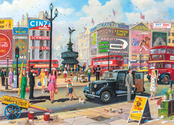 Puzzle 1000 el. Piccadilly Circus / Londyn