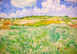 Puzzle 1000 el. Równina w pobliżu Auvers, Vincent van Gogh