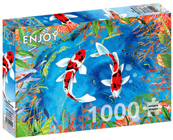 Puzzle 1000 el. Ryby Koi