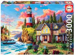 Puzzle 3000 el. Latarnia morska