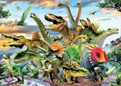 Puzzle 500 el. Dinozaury