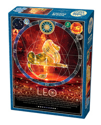 Puzzle 500 el. Znaki zodiaku: Lew