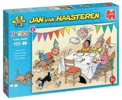 Puzzle Junior 150 el. JAN VAN HAASTEREN Przyjęcie urodzinowe OUTLET