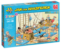 Puzzle Junior 240 el. JAN VAN HAASTEREN Sala gimnastyczna