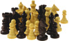 Szachy (akcesoria) - komplet figur szachowych (090)